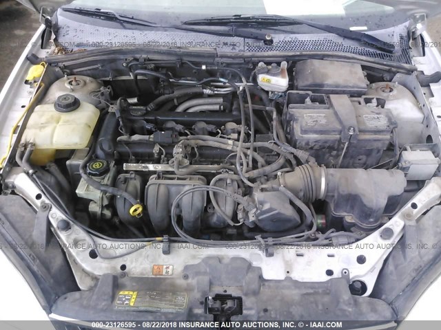 1FAFP34N47W250139 - 2007 FORD FOCUS ZX4/S/SE/SES 银色 照片 10