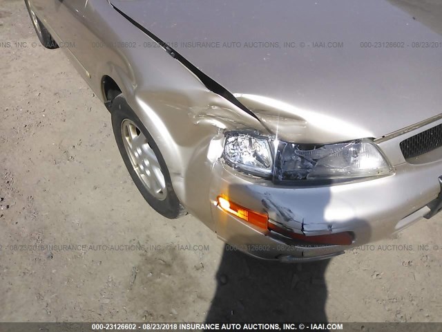 JN1CA21D1TT710019 - 1996 NISSAN MAXIMA GLE/GXE/SE TAN photo 6