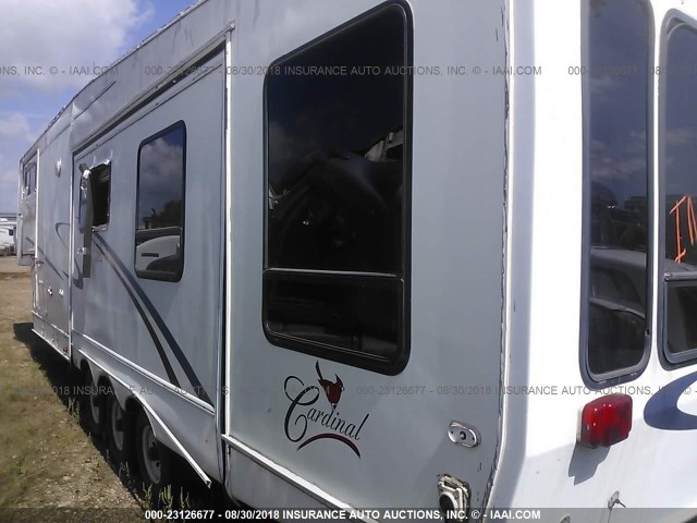 4X4FCAL27WG071865 - 1998 FOREST RIVER CARDINAL M-38RLT  WHITE photo 3