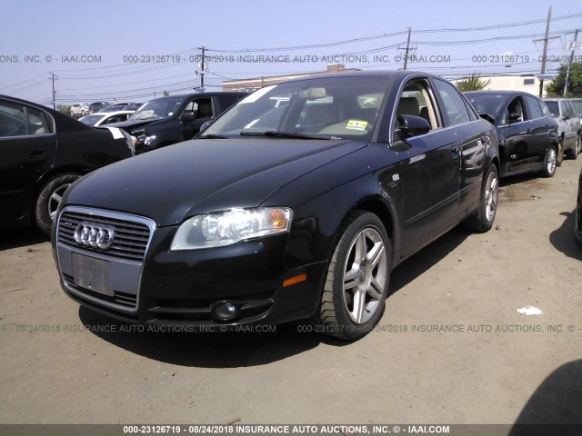 WAUDF78E76A222298 - 2006 AUDI A4 2.0T QUATTRO BLACK photo 2