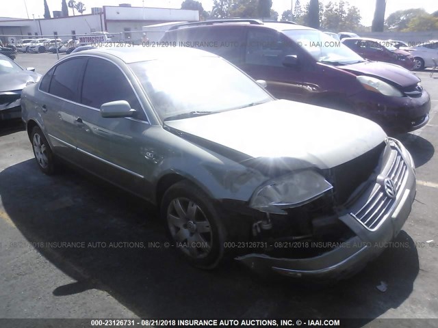 WVWRH63BX3P102885 - 2003 VOLKSWAGEN PASSAT GLX 绿色 照片 1