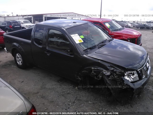 1N6AD0CU9DN731166 - 2013 NISSAN FRONTIER SV/PRO-4X GRAY photo 1
