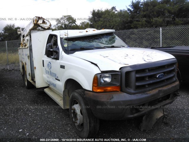 1FDAF56F1XED61774 - 1999 FORD F550 SUPER DUTY WHITE photo 1