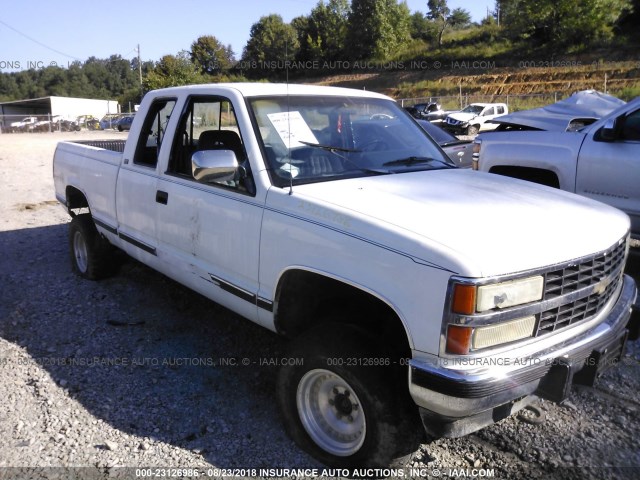 2GCEK19K0N1104235 - 1992 CHEVROLET GMT-400 K1500 WHITE photo 1