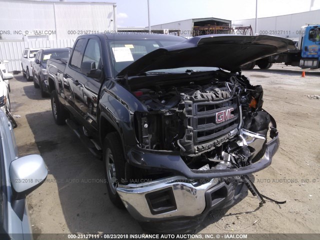 1GTR1TEC3EZ319081 - 2014 GMC SIERRA C1500 GRAY photo 1