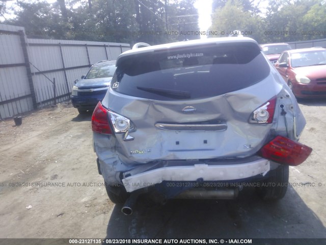 JN8AS5MT2DW012920 - 2013 NISSAN ROGUE S/SV BLUE photo 6