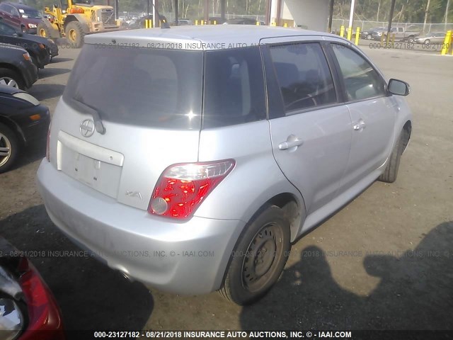 JTKKT624X60171410 - 2006 TOYOTA SCION XA ვერცხლისფერი ფოტო 4