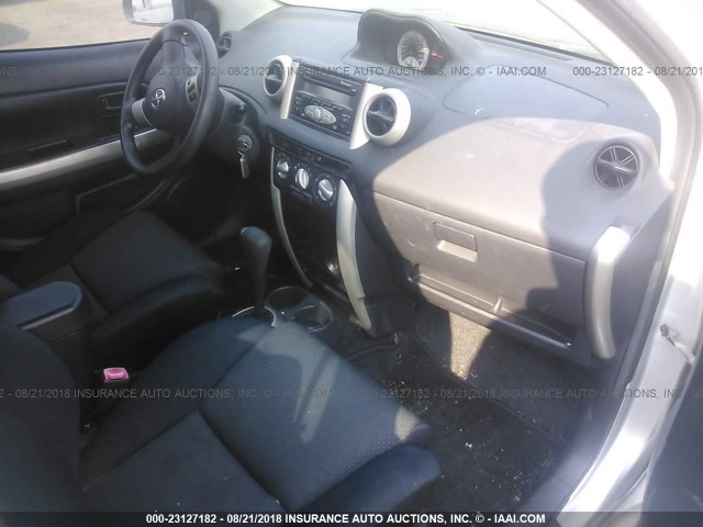 JTKKT624X60171410 - 2006 TOYOTA SCION XA ვერცხლისფერი ფოტო 5