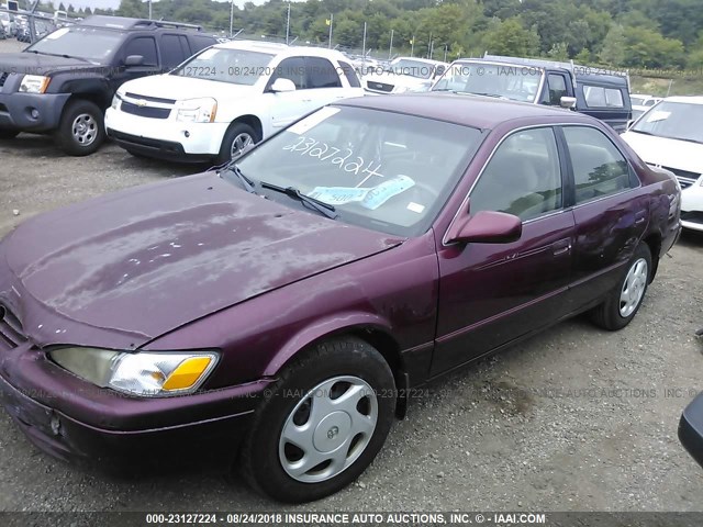 4T1BF22K0VU011528 - 1997 TOYOTA CAMRY CE/LE/XLE 栗色 照片 2