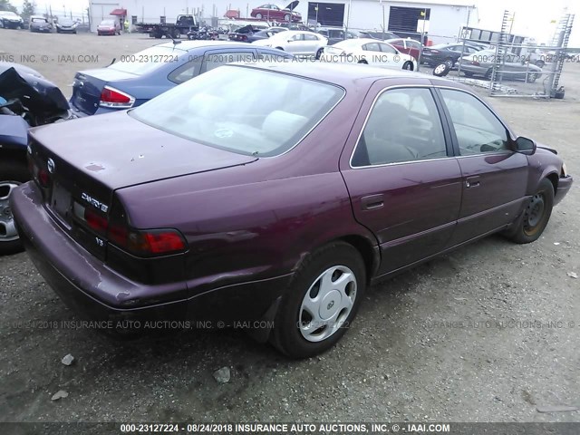 4T1BF22K0VU011528 - 1997 TOYOTA CAMRY CE/LE/XLE 栗色 照片 4