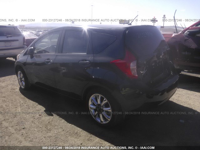 3N1CE2CP5EL404735 - 2014 NISSAN VERSA NOTE S/S PLUS/SV/SL BLACK photo 3