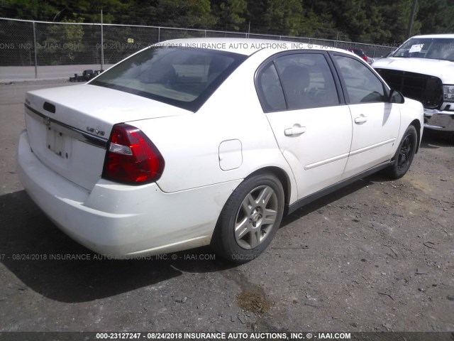 1G1ZS58N38F148031 - 2008 CHEVROLET MALIBU LS Ağ foto 4