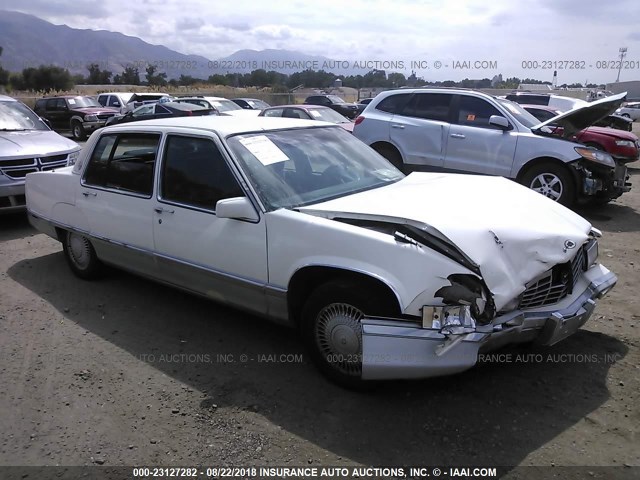 1G6CB53B2P4256048 - 1993 CADILLAC 60 SPECIAL WHITE photo 1