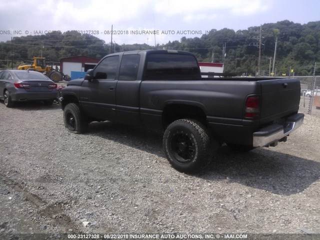 3B7KF2264WG204549 - 1998 DODGE RAM 2500 BLACK photo 3