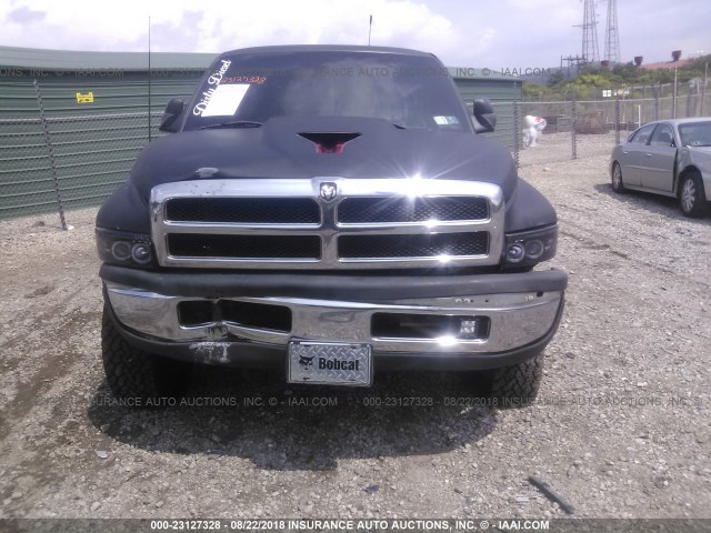 3B7KF2264WG204549 - 1998 DODGE RAM 2500 BLACK photo 6