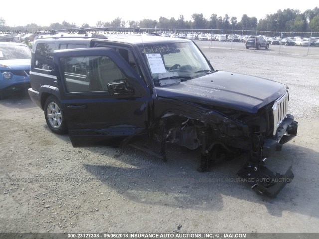 1J8HG58226C124580 - 2006 JEEP COMMANDER LIMITED Dark Blue photo 1