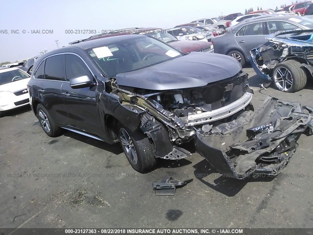 5FRYD3H3XHB006486 - 2017 ACURA MDX GRAY photo 1