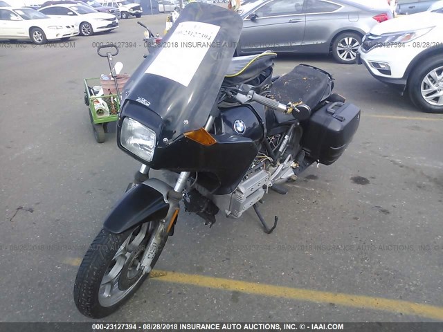 WB1057202H0150613 - 1987 BMW K75 S BLACK photo 2