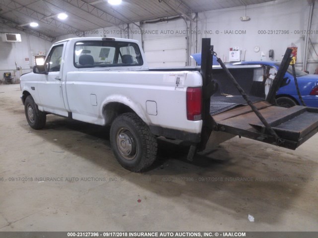 2FTHF25Y2SCA75659 - 1995 FORD F250 WHITE photo 3