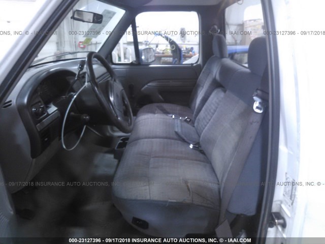 2FTHF25Y2SCA75659 - 1995 FORD F250 WHITE photo 8