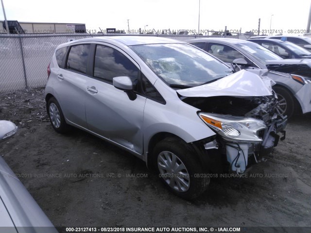 3N1CE2CP0GL406931 - 2016 NISSAN VERSA NOTE S/S PLUS/SV/SL/SR SILVER photo 1