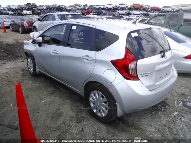 3N1CE2CP0GL406931 - 2016 NISSAN VERSA NOTE S/S PLUS/SV/SL/SR SILVER photo 3