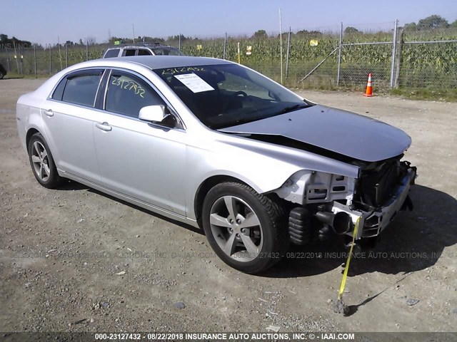 1G1ZC5EU0BF197770 - 2011 CHEVROLET MALIBU 1LT GRAY photo 1