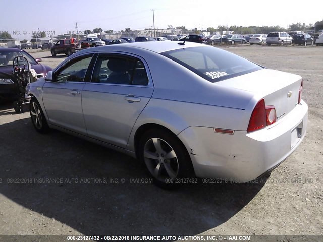 1G1ZC5EU0BF197770 - 2011 CHEVROLET MALIBU 1LT GRAY photo 3