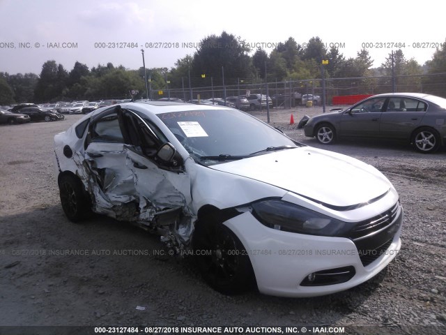 1C3CDFCA6DD322332 - 2013 DODGE DART LIMITED/R/T WHITE photo 1