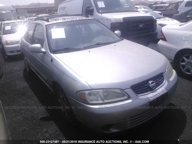 3N1CB51A03L557853 - 2003 NISSAN SENTRA GXE SILVER photo 1