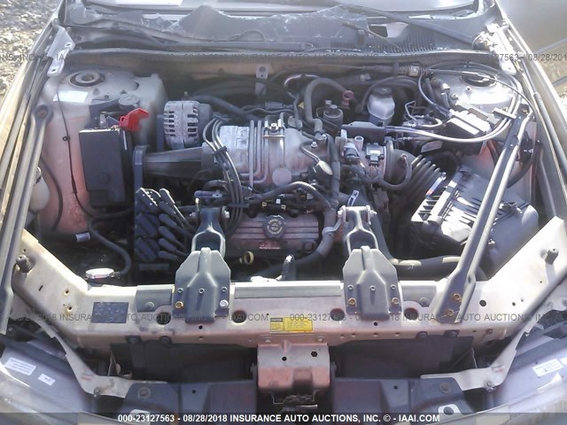 1G2WR5218YF287748 - 2000 PONTIAC GRAND PRIX GTP GOLD photo 10