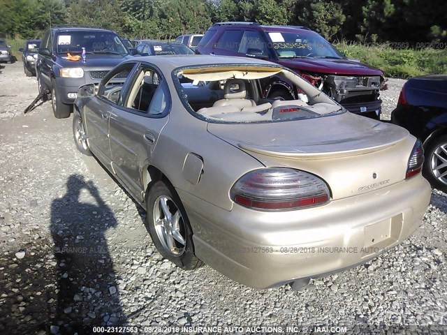 1G2WR5218YF287748 - 2000 PONTIAC GRAND PRIX GTP GOLD photo 3