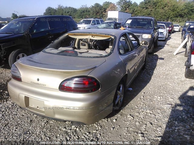 1G2WR5218YF287748 - 2000 PONTIAC GRAND PRIX GTP GOLD photo 4