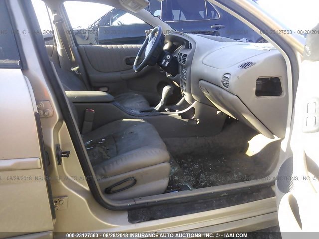 1G2WR5218YF287748 - 2000 PONTIAC GRAND PRIX GTP GOLD photo 5