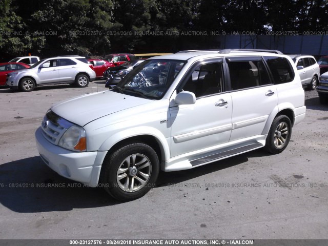 JS3TX92V564102547 - 2006 SUZUKI XL7 WHITE photo 2