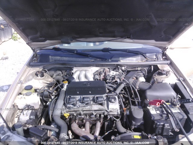 4T1BF28K1WU059788 - 1998 TOYOTA CAMRY CE/LE/XLE TAN photo 10
