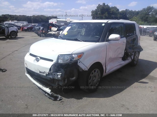 JTLZE4FE0EJ058148 - 2014 TOYOTA SCION XB Ақ фото 2
