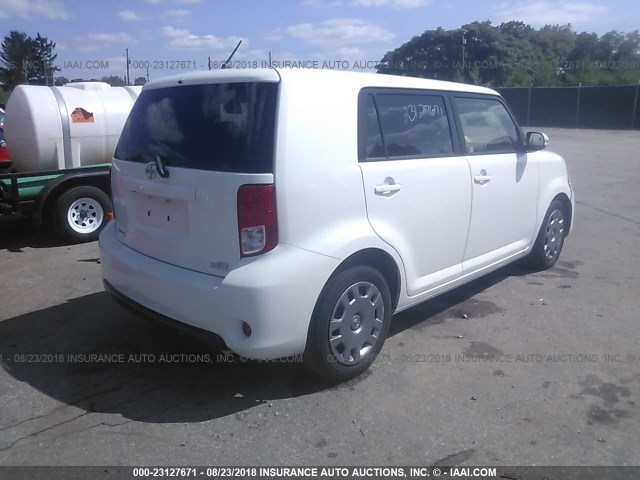 JTLZE4FE0EJ058148 - 2014 TOYOTA SCION XB Ақ фото 4