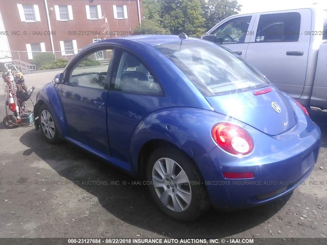 3VWRG31C48M519989 - 2008 VOLKSWAGEN NEW BEETLE S/SE BLUE photo 3