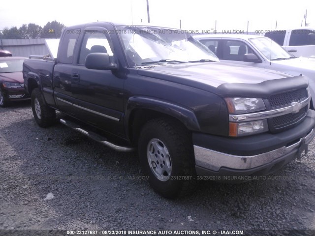 2GCEK19TX31181975 - 2003 CHEVROLET SILVERADO K1500 BLACK photo 1