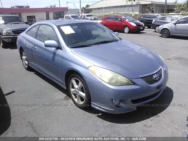 4T1CA30P14U023080 - 2004 TOYOTA CAMRY SOLARA SE/SLE Açıq mavi foto 1