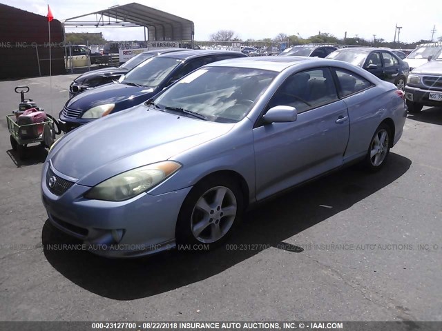4T1CA30P14U023080 - 2004 TOYOTA CAMRY SOLARA SE/SLE Açıq mavi foto 2