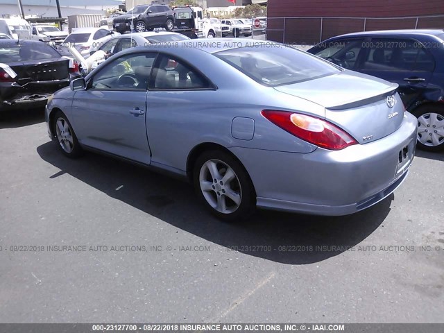 4T1CA30P14U023080 - 2004 TOYOTA CAMRY SOLARA SE/SLE Açıq mavi foto 3