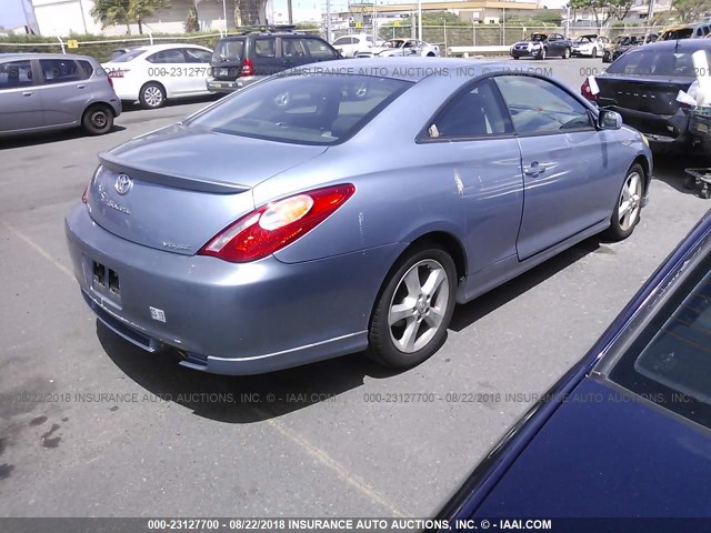 4T1CA30P14U023080 - 2004 TOYOTA CAMRY SOLARA SE/SLE Açıq mavi foto 4