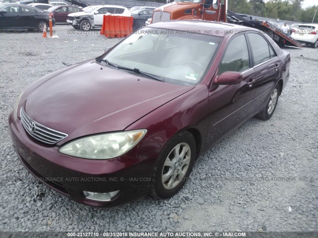 4T1BF30K86U116456 - 2006 TOYOTA CAMRY LE/XLE/SE 勃艮第红 照片 2