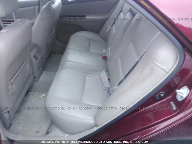 4T1BF30K86U116456 - 2006 TOYOTA CAMRY LE/XLE/SE 勃艮第红 照片 8
