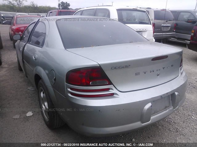 1B3EL46X76N133716 - 2006 DODGE STRATUS SXT Light Blue photo 3