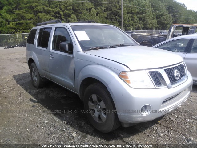 5N1AR18U09C605456 - 2009 NISSAN PATHFINDER S/LE/SE SILVER photo 6