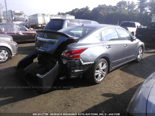 1N4BL3AP7FC445622 - 2015 NISSAN ALTIMA 3.5S/3.5SV/3.5SL GRAY photo 4