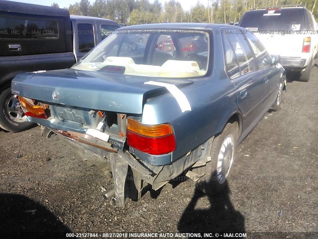 1HGCB7668MA174654 - 1991 HONDA ACCORD EX/EX-R GREEN photo 4